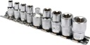 TORX ZÁSUVNÉ KĽÚČE E5 - E16, SET. 9 KS. YATO