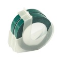 3D páska na raziaci stroj Dymo Omega, 9mm, tmavozelená.