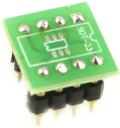 Adaptér SOT-23 na DIP8 SOT23 PIC10F200 A-004
