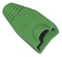 ZELENÝ kryt zástrčky 8p8c RJ45 RJ-45 10ks.