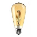 E27 ST64 LED žiarovka 12W = 100W vlákno Edison AM
