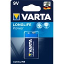 VÝKONNÁ BATÉRIA 6LR61/9V VARTA LONGLIFE POWER