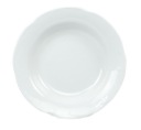 Hlboký tanier 22cm BIELA ​​CAMELIA Logo - Chodzież