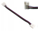 Dvojitý konektor pre RGBW LED pásik 10mm konektor