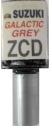 SUZUKI ZCD GALACTIC GREY PAINT Scratch TOUCH