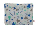 OLKA Vankúš do kočíka Flat 40x30 b/srdiečka