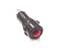 12V LED indikátor - červený