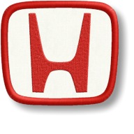 Nášivka Honda, termo vyšívaná nažehľovačka