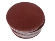 KOTOÚČ BRÚSNEHO PAPIERA SO VELCRO 125MM (10 KS) K-CE