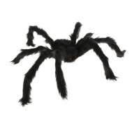 Veľký čierny chlpatý pavúk Halloweenske pavúky 60cm