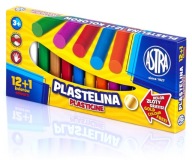 ASTRA SCHOOL PLASTICINE 12 FARIEB + ZLATÁ ZADARMO