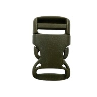 Plastová pracka 25mm Olivová/Khaki 5 ks