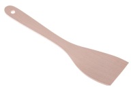 Drevená lopatka na ohýbanú kuchynskú panvicu, 31 CM
