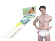 BIG BABY SET plienka s cumlíkom pre mužov