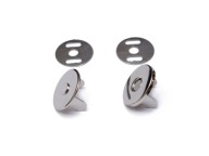 MAGNETICKÁ SVORKA 18mm STRIEBORNÁ SUPER TENKÁ