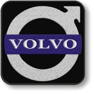 Tepelná vyšívaná nášivka Volvo