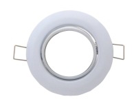 POHYBLIVÉ BIELE BIELE HALOGÉNOVÁ LAMPA + GU10 FV