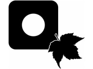 NÁLEPKA pod kontaktnú zásuvku SPÍNAČ LEAF do obývačky
