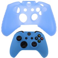 Cover Case Overlay Silicone Pad Xbox One blue.