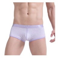 SEXY PÁNSKE BOXERKY MELANGE, FIALOVÁ L