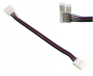 Dvojitý konektor pre RGBW LED pásik 10mm konektor