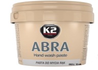 Pasta na ruky K2 ABRA odstraňuje silné nečistoty, laky, mastnotu, farby 154