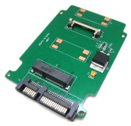ADAPTÉR mSATA na SATA 22pinový mini PCIe 2.5 SSD DISK