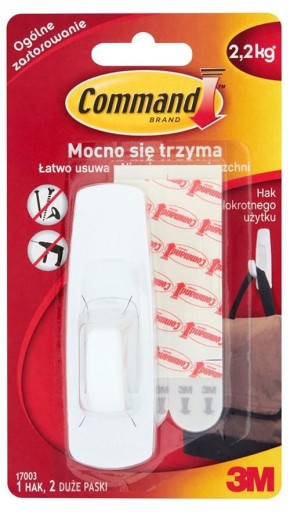 COMMAND 3M HÁK VEĽKÝ 1KS 2,2 Kg 17003