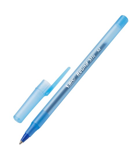 BIC ROUND STIC BLUE BALLPOINT, SADA 10ks