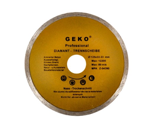 Diamantový kotúč 125mm GEKO G00241