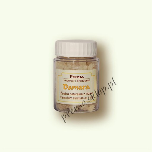 DAMARA - NATURAL KADIDLO prírodná živica - 15g