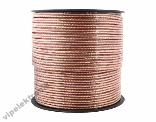 VODIČ PRE LED PÁS, REPRODUKTOROVÝ KÁBEL 2x6mm