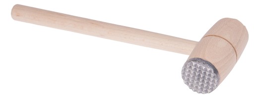 KLADIVO, LAMAČ, SEKÁČ, MÄSOVÉ MÄSO, drevené