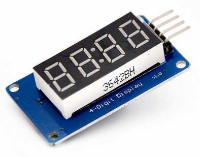 LED displej 4-miestny TM1637 ARDUINO