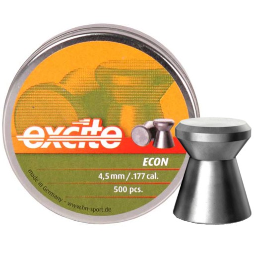 Diabolo H&N ECON GLATT FLAT SHOT 4,5 mm