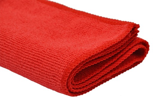 ČERVENÉ MIKROVLÁKNO DEVIL 40x40cm Červené 260g/m2.