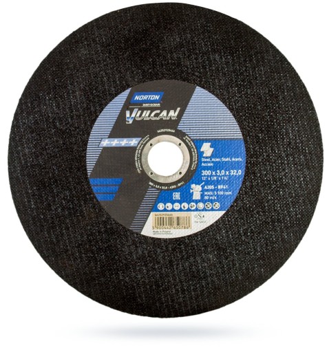 Kovový štít 300x3,0x 32mm VULCAN NORTON 1ks