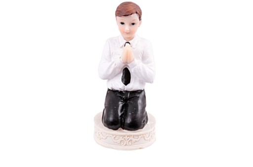 Prijímacia figúrka na torte pre chlapca COMMUNION KF4C