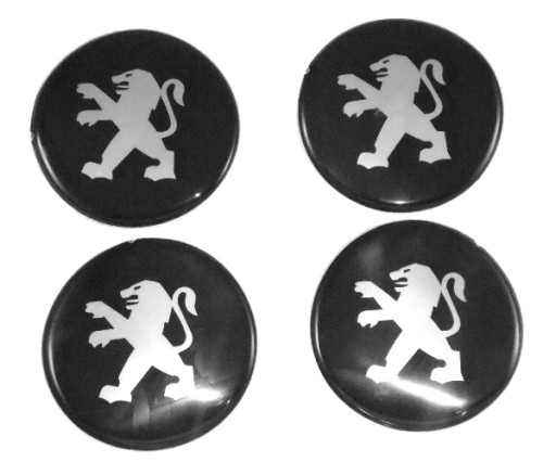 ZNAK PEUGEOT 60mm, ZNAK LOGA, RÁFKY KOLIES
