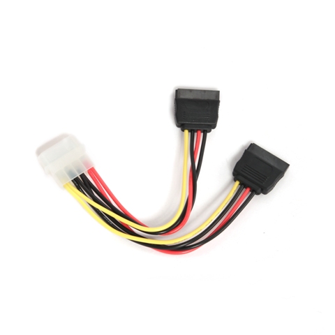 Napájací adaptér pre 2x SATA disky 0,15 m