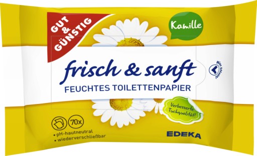 G&G harmančekové toaletné obrúsky 70 ks