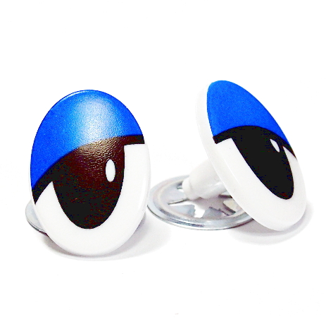 EYES BLUE ELIPSE EYES 22x15 KNÍH