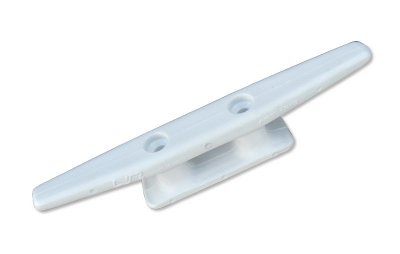 180 mm biela člnková príchytka pre kotviace šnúry