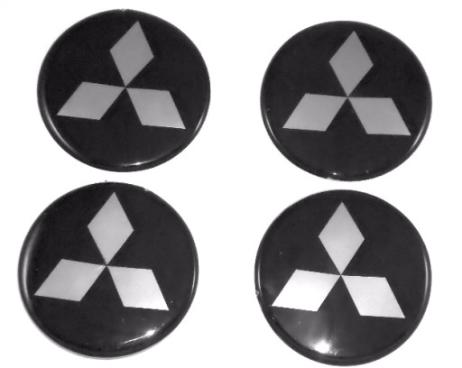 MITSUBISHI 70mm EMBLÉMY, NÁLEPY, NÁBOJE, RÁFKY