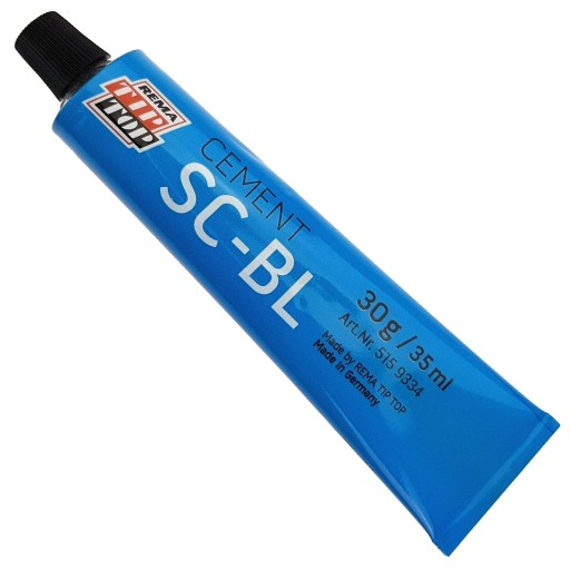 LEPIDLO NA DIAGONÁLNE ZÁPLATY PNEUMATÍK, ŠPECIÁLNY CEMENT BL 30G 35ML REMA TIPTOP