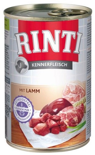 Rinti Kennerfleisch lamb 400g mokré krmivo pre psov