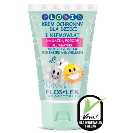 Floslek Flosik Ochranný krém pre deti na každý krok