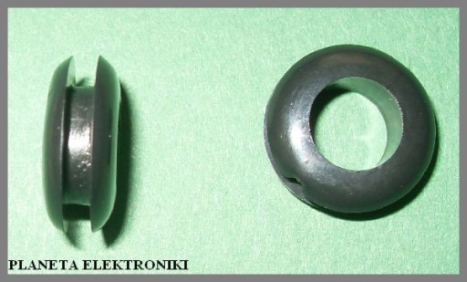Priechodka okrúhla gumená priechodka 8mm 10ks (0002)