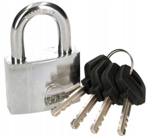 VISIACI ZÁMOK PRETOR YOKE 60 MM VYZTUŽENÝ NEREZ