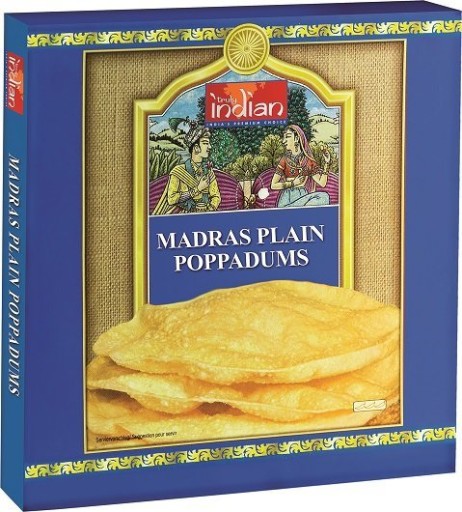NDIAN PAPADAM PAPPADUMS 112g - 13-15ks